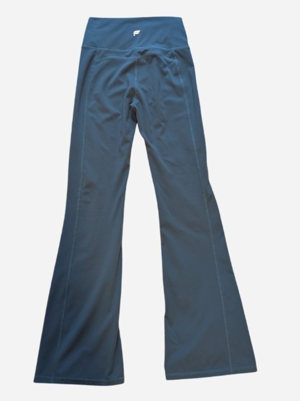 Fabletics Slate Blue High-Waist Flared Leggings - Picture 3 of 5